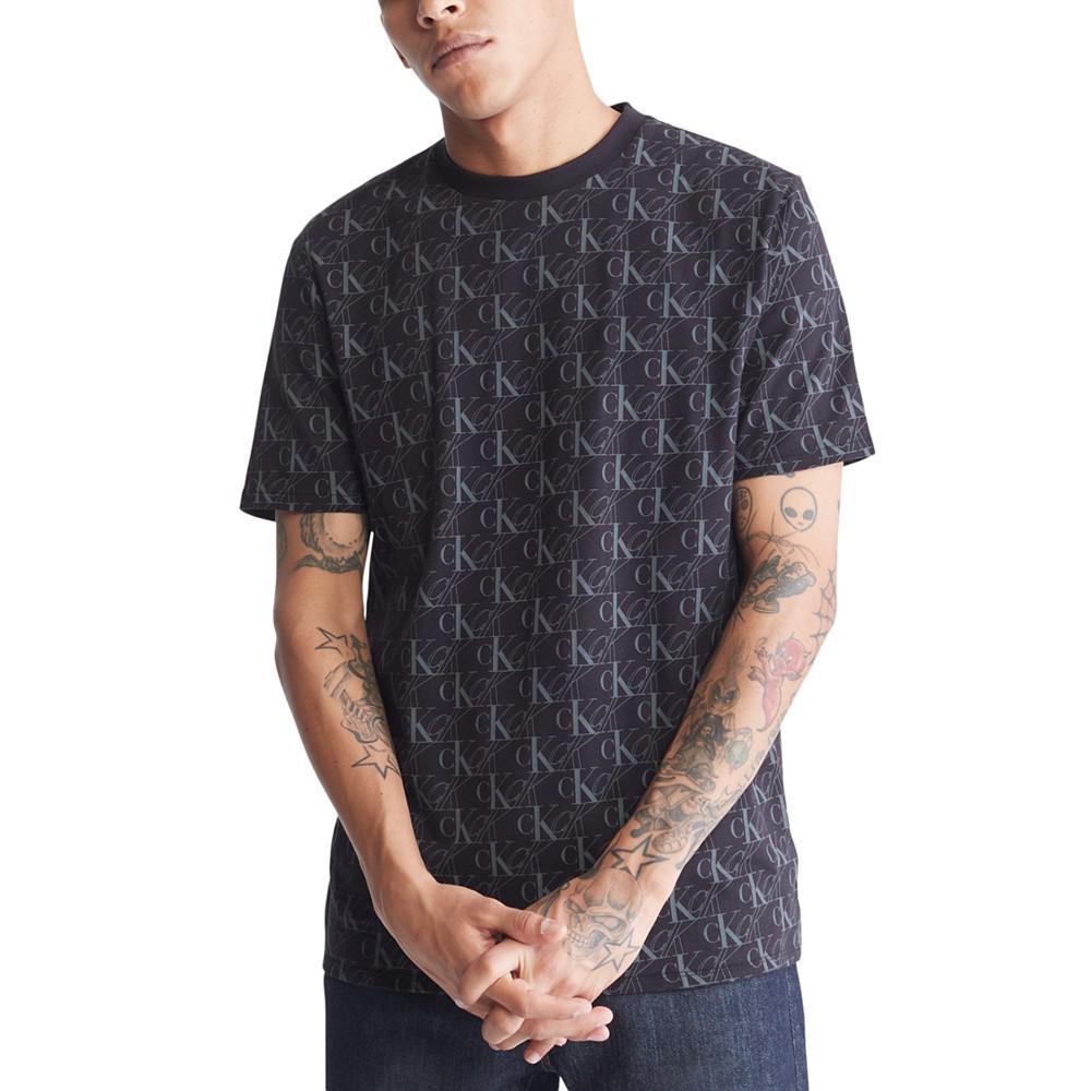 商品Calvin Klein|Men's Doorstep Logo Crewneck T-Shirt,价格¥291,第1张图片
