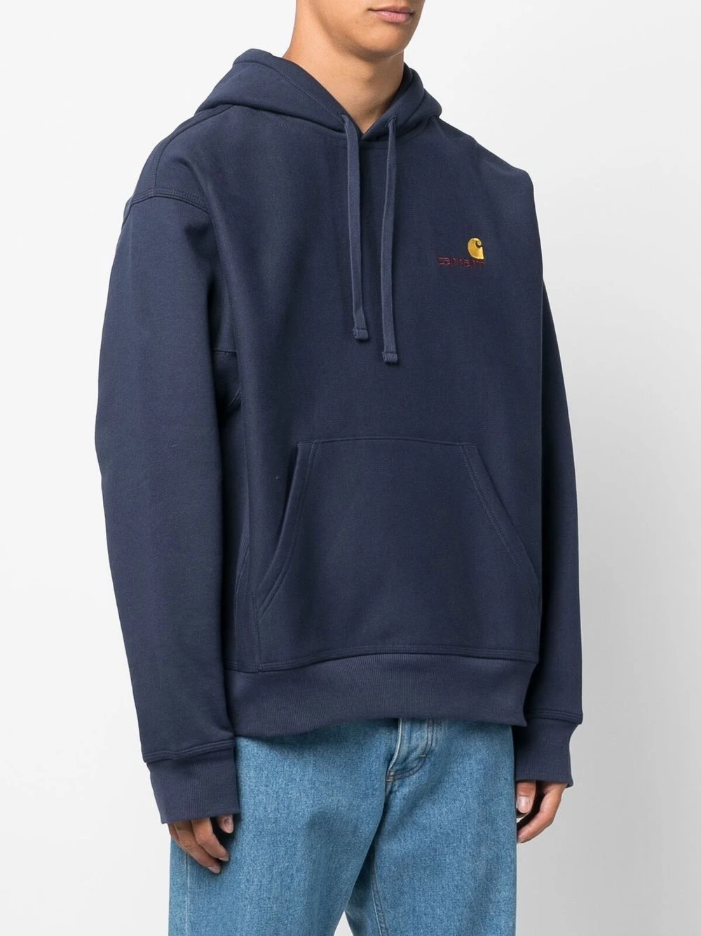 商品Carhartt|Carhartt 男士卫衣 I0282790WJXX 蓝色,价格¥1016,第4张图片详细描述