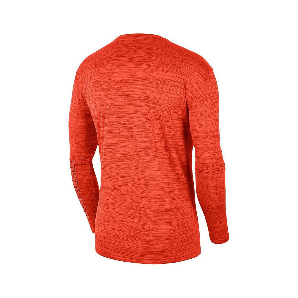 Men's Orange Syracuse Orange Velocity Legend Team Performance Long Sleeve T-shirt商品第4张图片规格展示