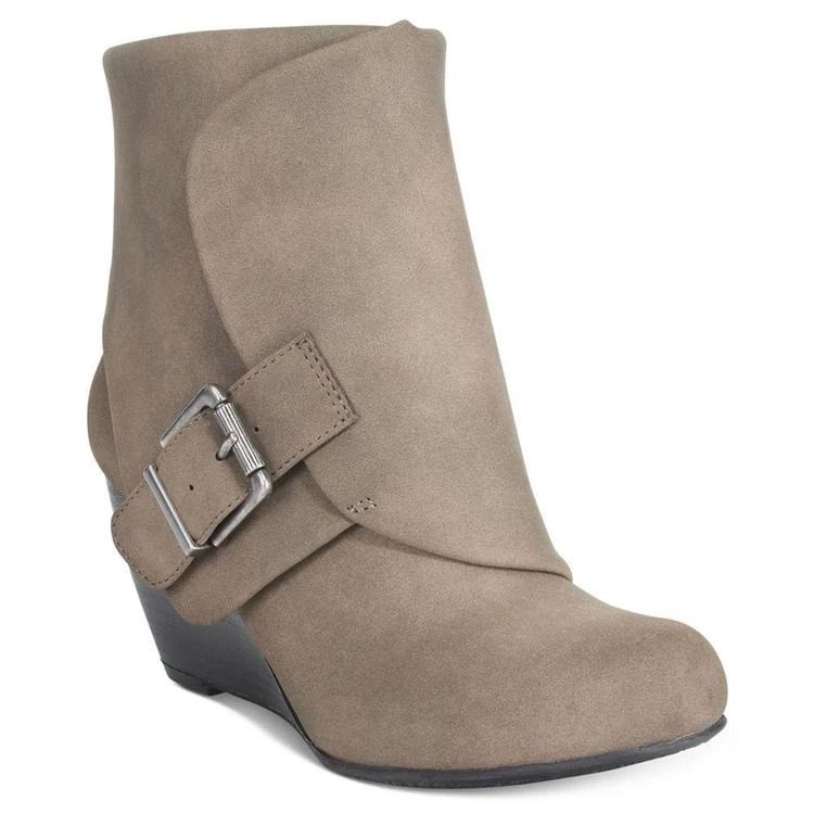 商品American Rag|Coreene Cuffed Wedge Booties, Created for Macy's,价格¥149,第1张图片