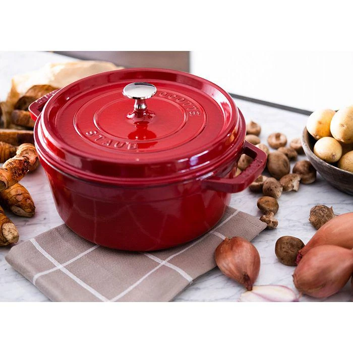 商品Staub|法国STAUB 珐琅铸铁圆形炖锅 4夸脱,价格¥1137,第4张图片详细描述