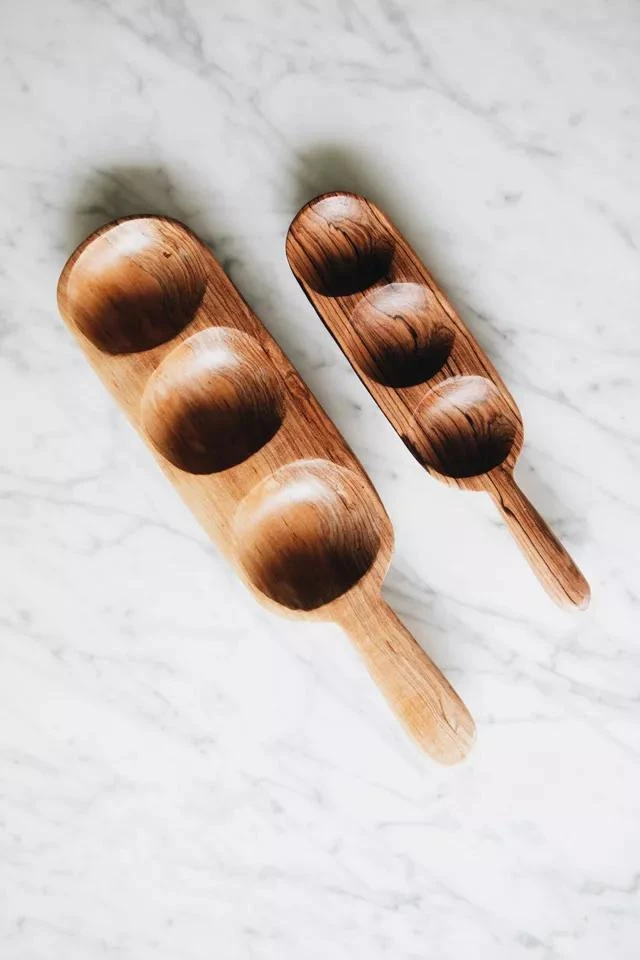 商品Connected Goods|Connected Goods Triple Well Serving Trays,价格¥502,第2张图片详细描述