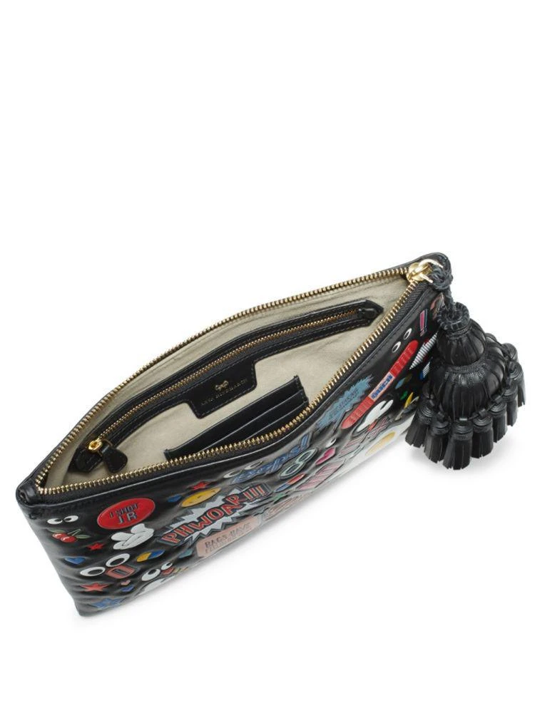 商品Anya Hindmarch|Georgiana 真皮手拿包,价格¥3303,第2张图片详细描述