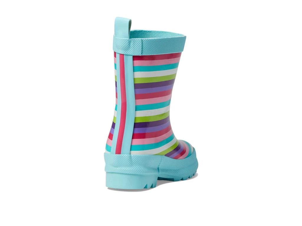 商品Hatley|Magical Stripes Shiny Rain Boots (Toddler/Little Kid/Big Kid),价格¥347,第5张图片详细描述