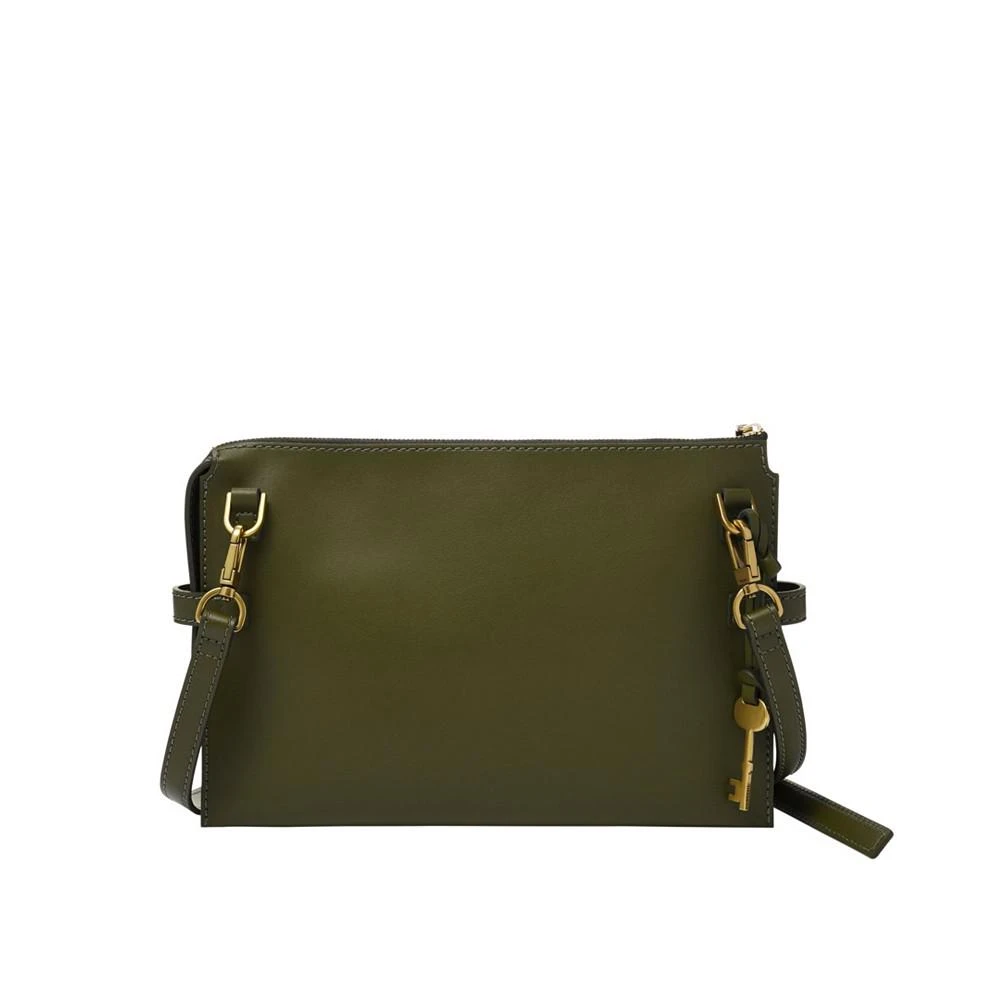 商品Fossil|Women's Kier Cactus Leather Crossbody Bag,价格¥1541,第5张图片详细描述