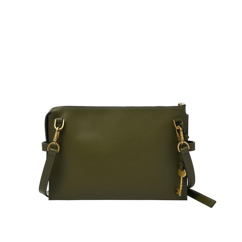 商品Fossil|Women's Kier Cactus Leather Crossbody Bag,价格¥888,第7张图片详细描述