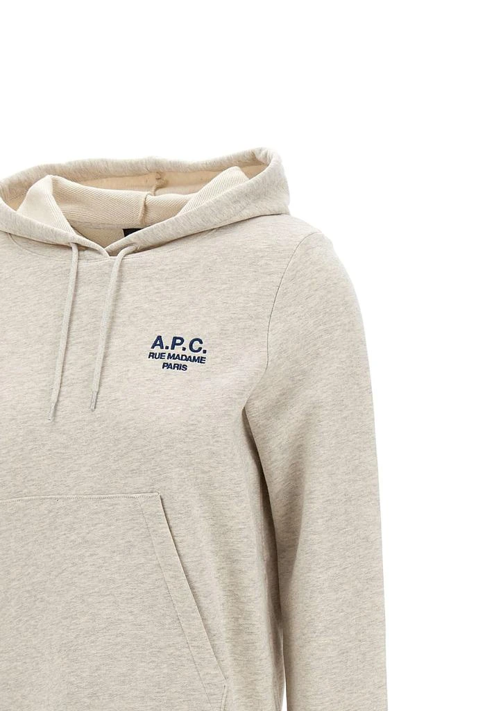 商品A.P.C.|Cotton hoodie Manuela Ecru Chine,价格¥1437,第4张图片详细描述