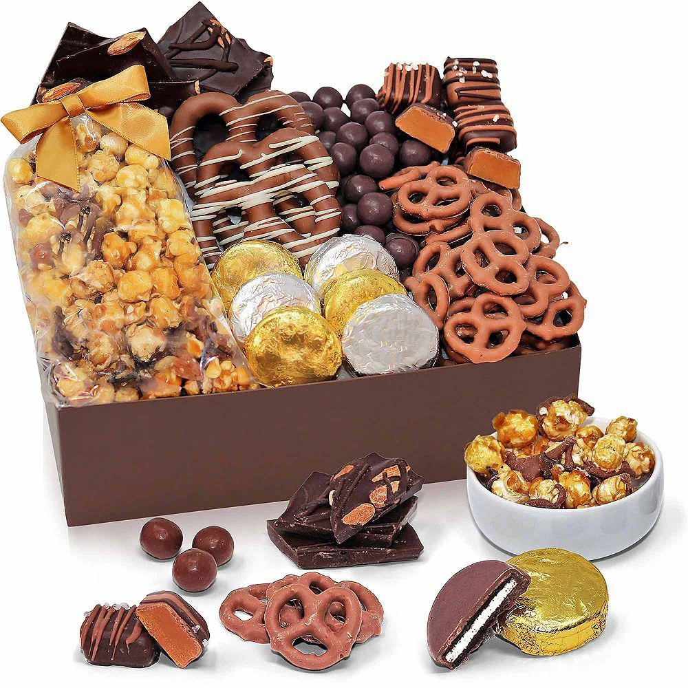 商品Chocolate Covered Company|Sensation Belgian Chocolate Covered Snack Tray,价格¥670,第1张图片详细描述