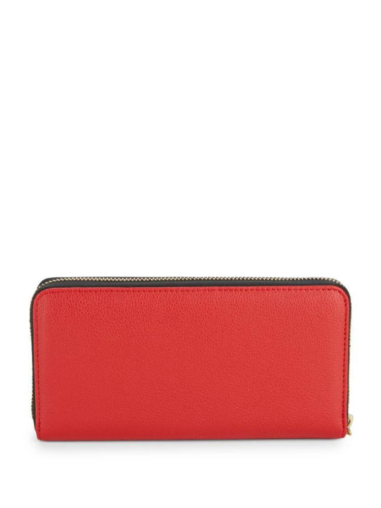 商品Moschino|Love Moschino Faux Leather Continental Zip-Around Wallet,价格¥629,第3张图片详细描述