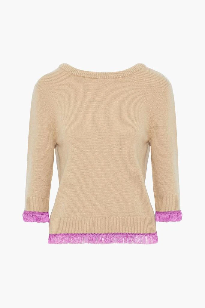 商品Chloé|Fringe-trimmed cashmere sweater,价格¥2029,第1张图片