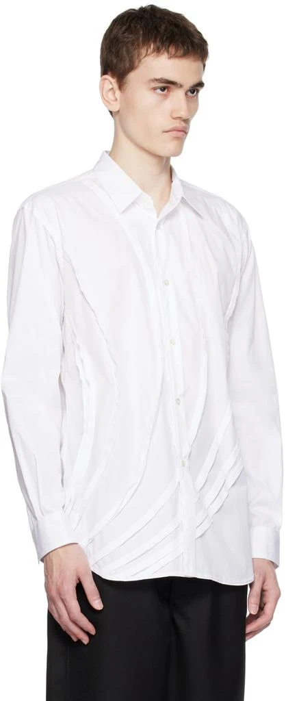 商品Comme des Garcons|白色未收边衬衫,价格¥4324,第2张图片详细描述