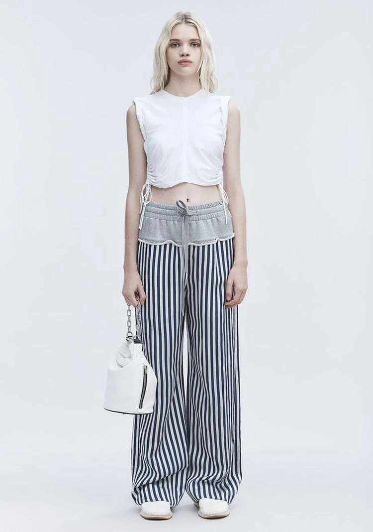 商品Alexander Wang|TERRY STRIPE COMBO PANTS,价格¥1190,第1张图片