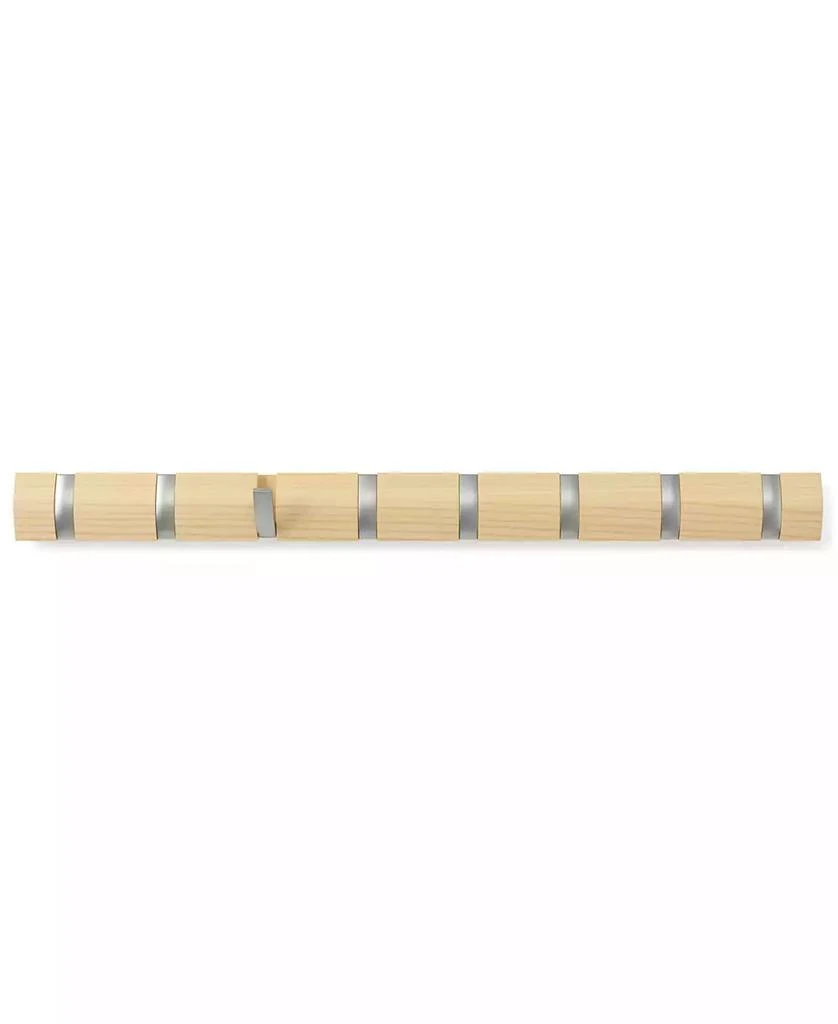 商品Umbra|Flip Wall-Mounted 8-Hook Coat Rack,价格¥377,第3张图片详细描述