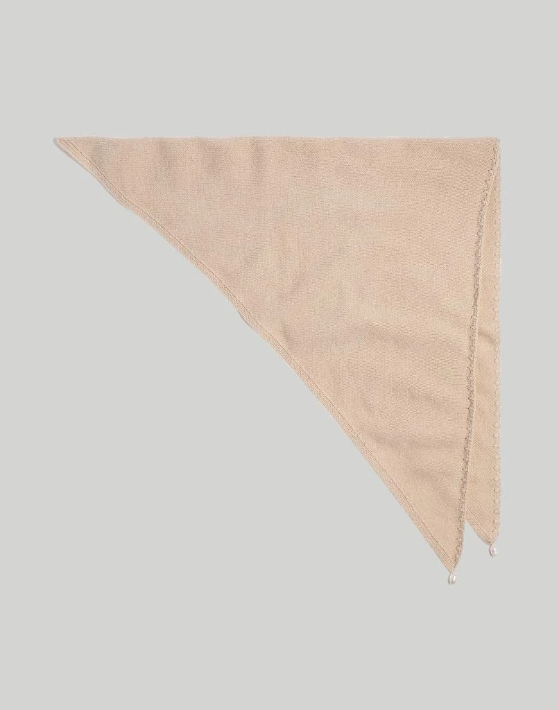 商品Madewell|Madewell x Donni Pearl (Re)sourced Cashmere-Merino Bandana,价格¥452,第2张图片详细描述