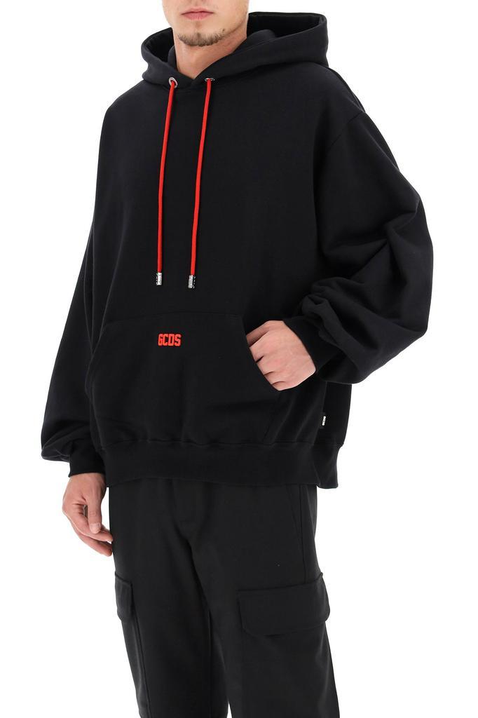 商品GCDS|Gcds hoodie with rubberized micro logo,价格¥1229,第6张图片详细描述