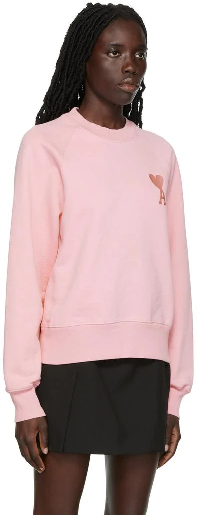 商品AMI|Pink Ami de Cœur Sweatshirt,价格¥2901,第2张图片详细描述