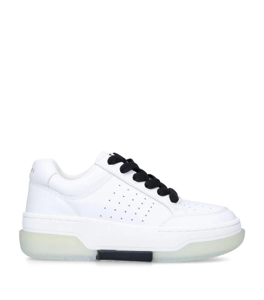 商品AMIRI|Leather Stadium Low-Top Sneakers,价格¥3789,第3张图片详细描述