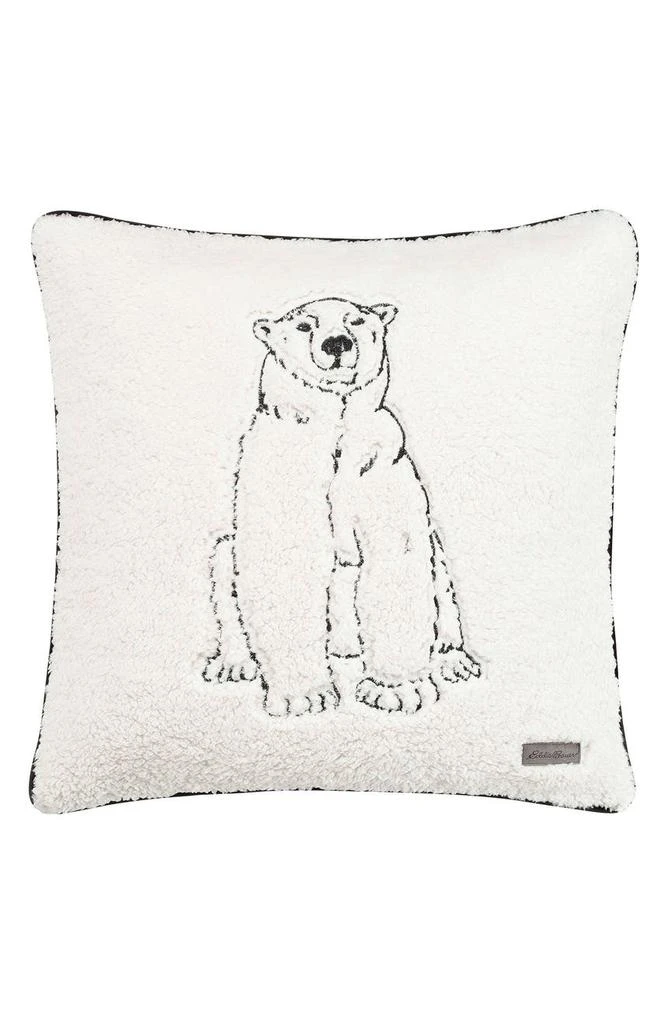 商品Eddie Bauer|Cozy Polar Bear Throw Pillow,价格¥249,第2张图片详细描述