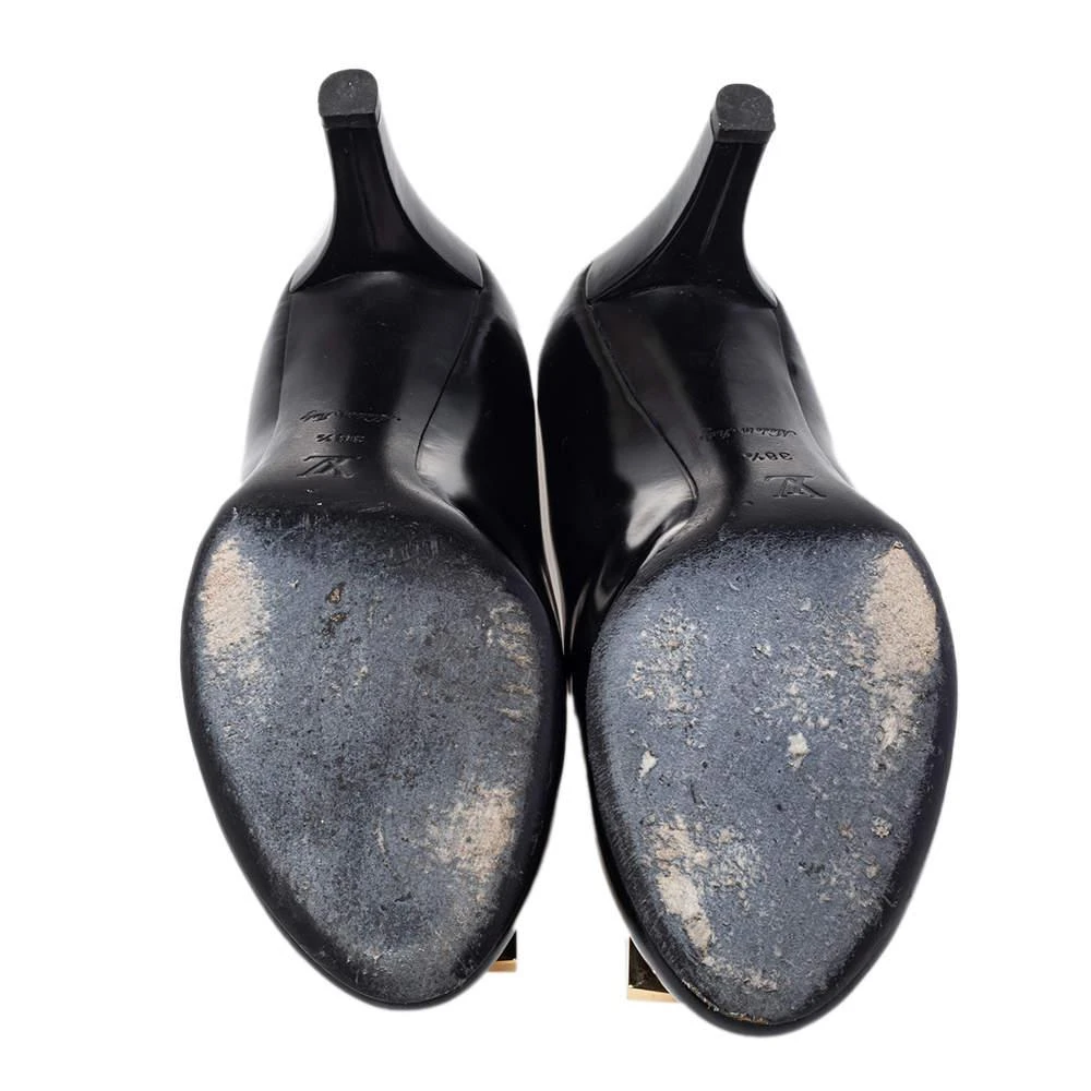 Louis Vuitton Black Patent Leather Pumps Size 38.5 商品