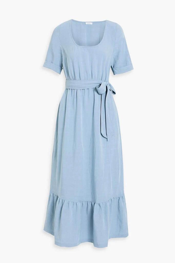 商品IRIS & INK|Dylan belted woven midi dress,价格¥670,第1张图片