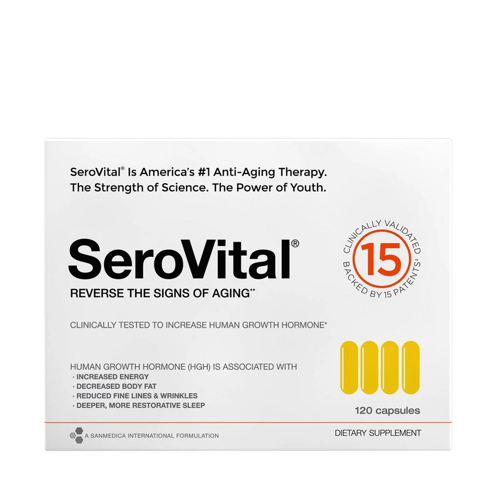 商品SeroVital®|天然生长激素 120片,价格¥745,第1张图片