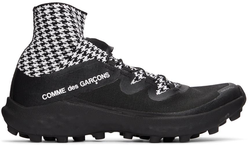 商品Comme des Garcons|Black & White Salomon Edition Cross Sneakers,价格¥1419,第1张图片