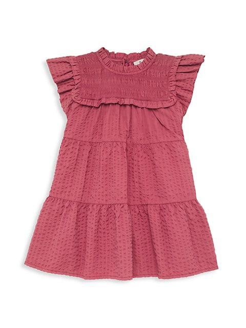 商品Sea|Little Girl's & Girl's Sevyn Seersucker Dress,价格¥570,第1张图片