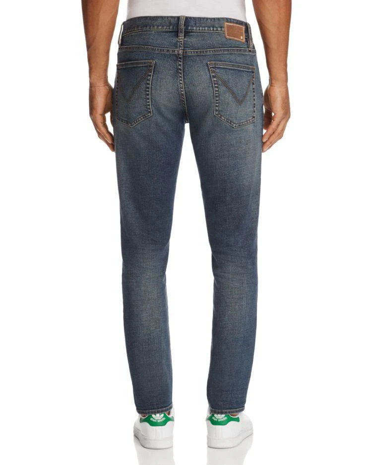 商品John Varvatos|John Varvatos Star USA Bowery Slim Fit Jeans in Dusty Blue,价格¥1038,第2张图片详细描述