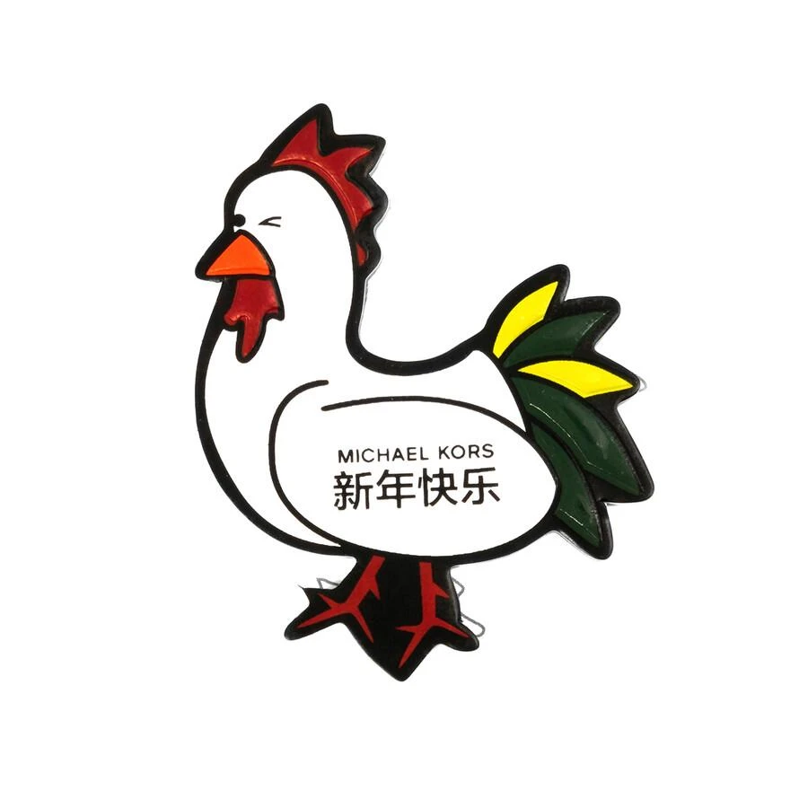 商品Michael Kors|Michael Kors Crazy Rooster CNY Sticker,价格¥66,第2张图片详细描述