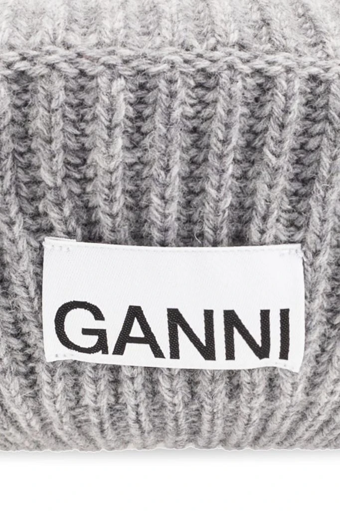 商品Ganni|Ganni Beret With Logo,价格¥408,第4张图片详细描述