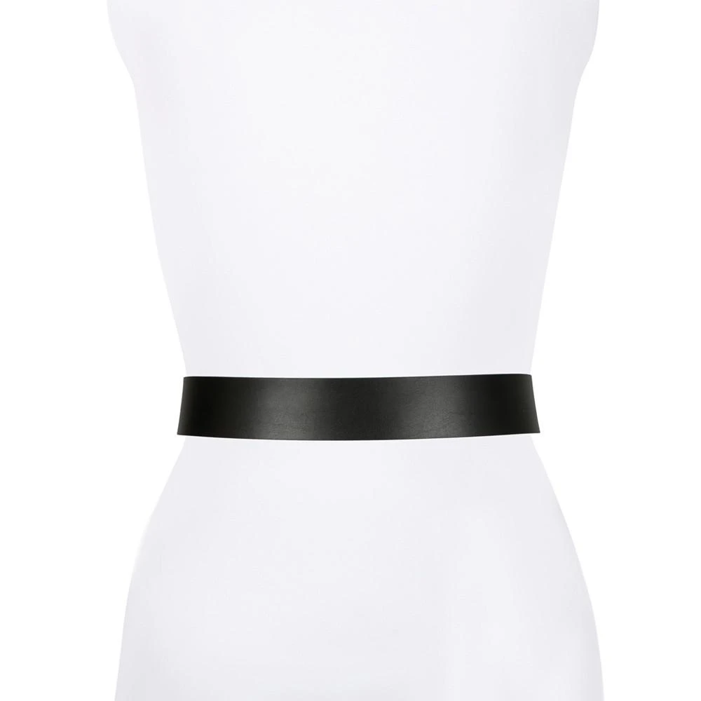 商品Michael Kors|Women's Circle-Buckle Leather Belt,价格¥192,第3张图片详细描述