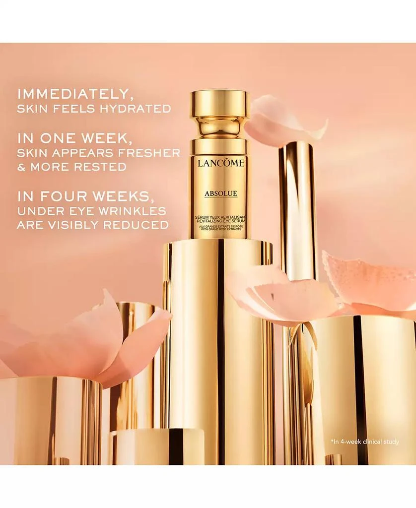 商品Lancôme|Absolue Revitalizing Eye Serum With Grand Rose Extracts, 0.5 oz.,价格¥1138,第4张图片详细描述