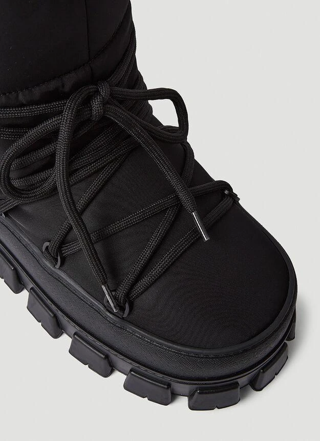 商品Prada|Logo Plaque Snow Boots in Black,价格¥13375,第5张图片详细描述