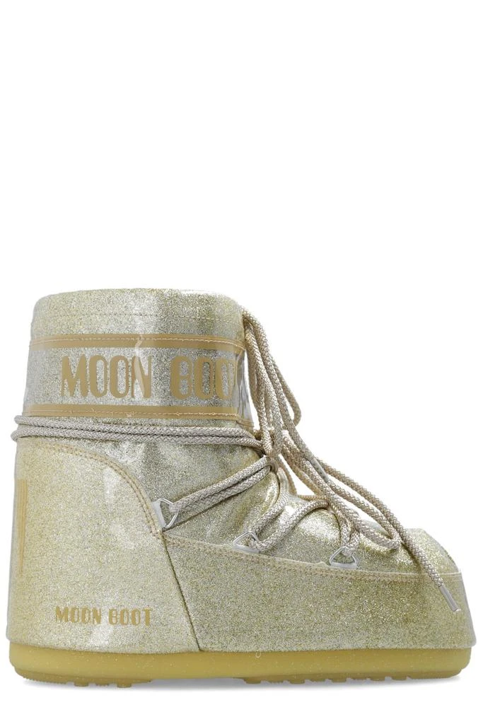 商品Moon Boot|Moon Boot Icon Low Glitter Lace-Up Boots,价格¥1379,第1张图片