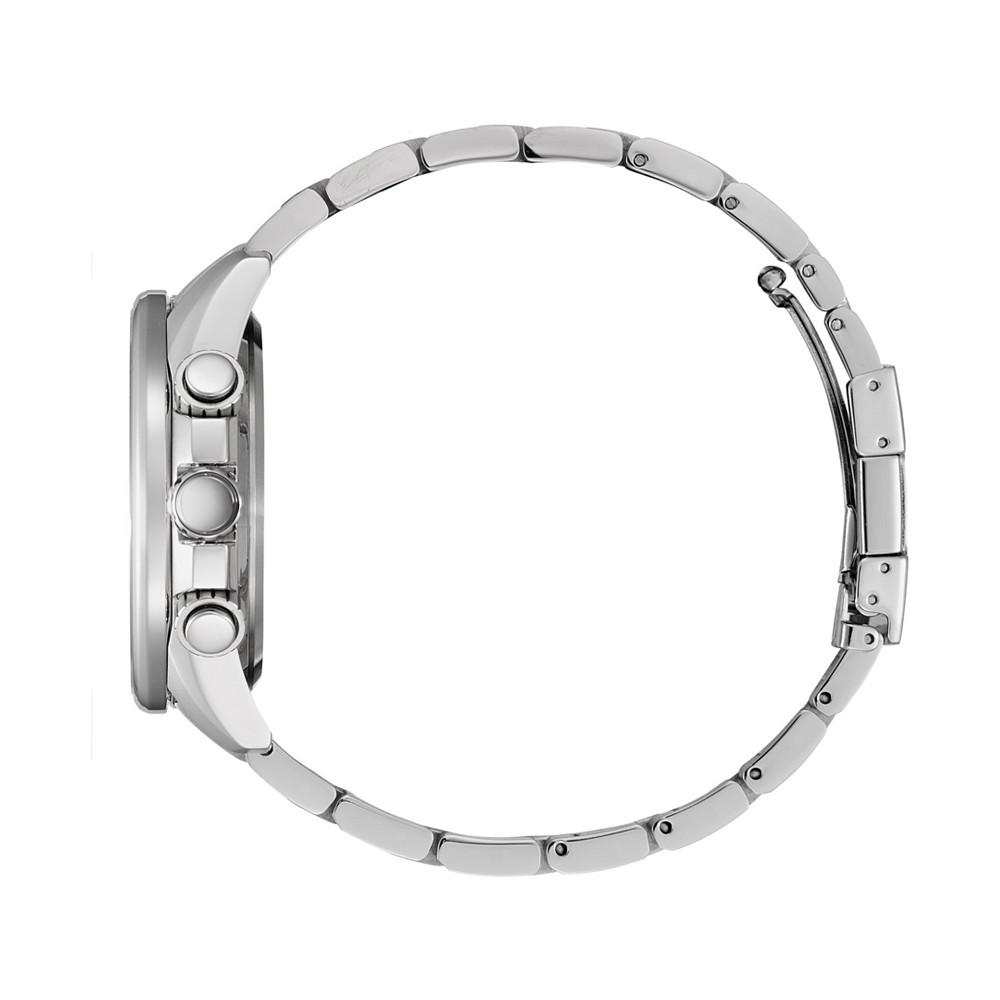 Eco-Drive Men's PCAT Stainless Steel Bracelet Watch 43mm商品第3张图片规格展示