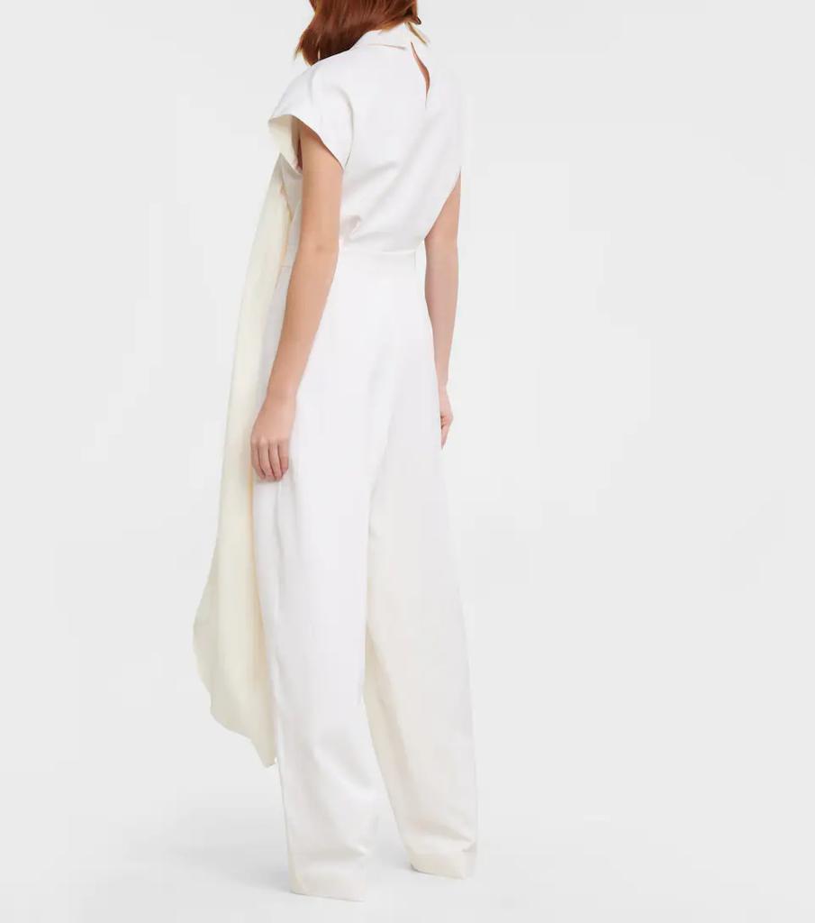 商品ROKSANDA|Bridal cape-detail wool jumpsuit,价格¥19096,第5张图片详细描述