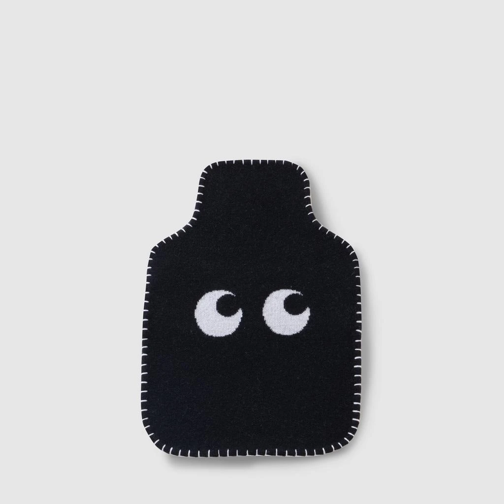 商品Anya Hindmarch|Anya Hindmarch Womens Eyes Black Hot Water Bottle,价格¥1005,第1张图片