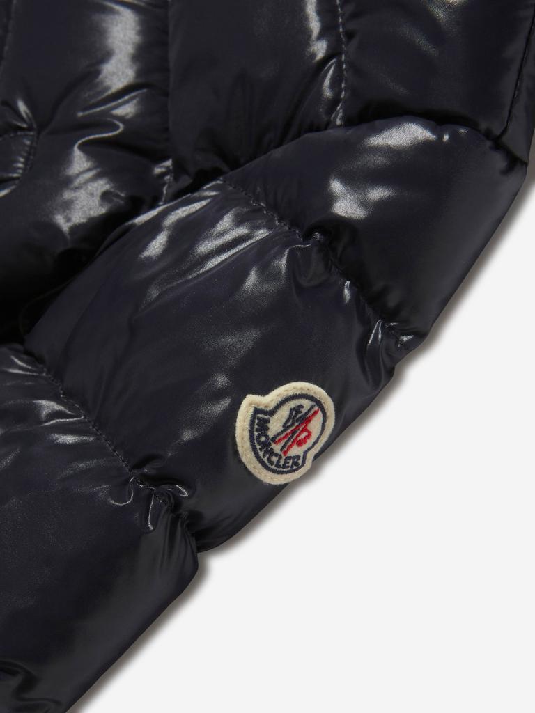 Moncler Navy Baby Boys Down Padded New Aubert Jacket商品第3张图片规格展示