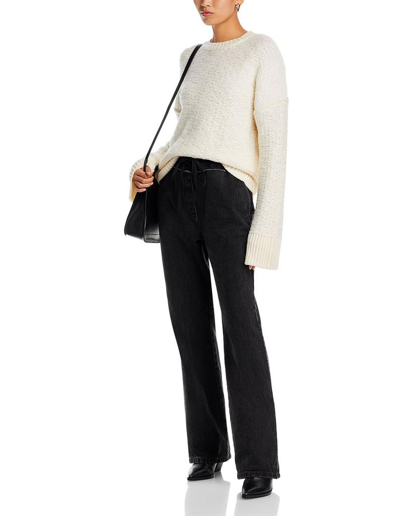 Wool Float Jacquard Oversized Sweater商品第2张图片规格展示