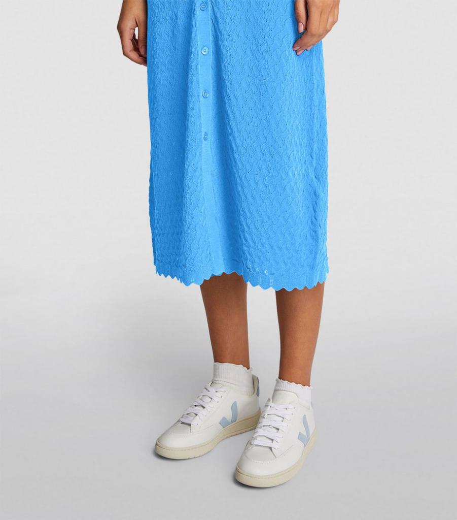 Long-Sleeved Midi Dress商品第6张图片规格展示