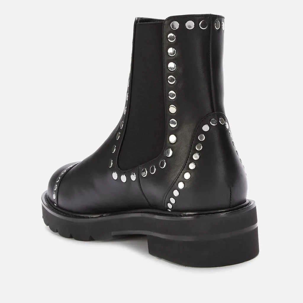 商品Stuart Weitzman|Stuart Weitzman Women's Frankie Lift Studs Leather Chelsea Boots - Black,价格¥1623,第3张图片详细描述