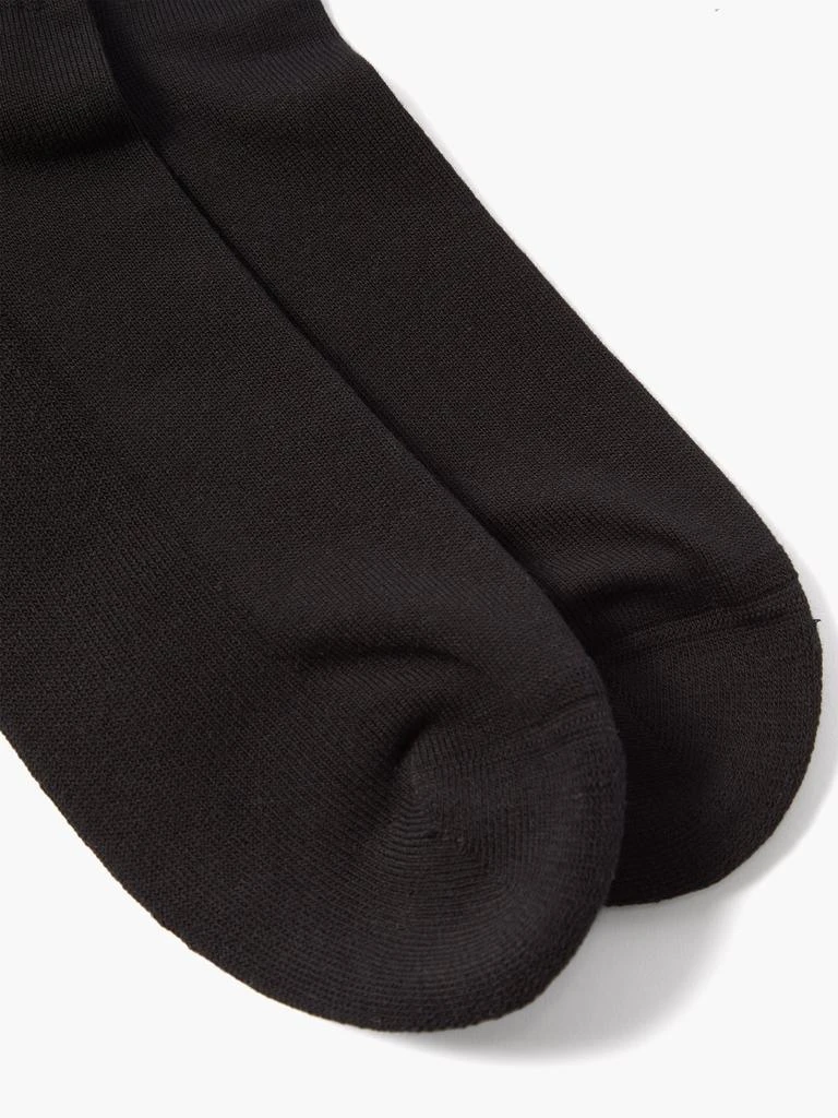 商品Balenciaga|Paris jacquard-logo cotton-blend socks,价格¥1051,第4张图片详细描述
