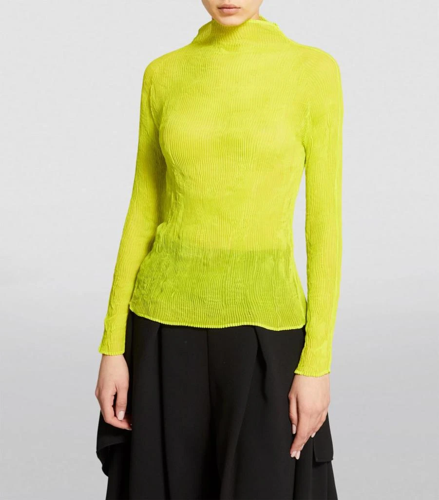 商品Issey Miyake|Chiffon Twist Top,价格¥1943,第3张图片详细描述