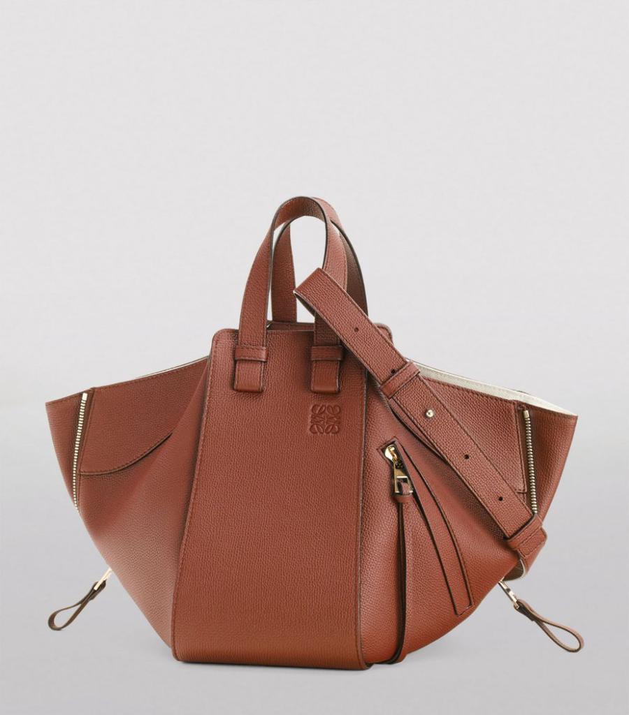 商品Loewe|Small Leather Hammock Top-Handle Bag,价格¥19489,第4张图片详细描述