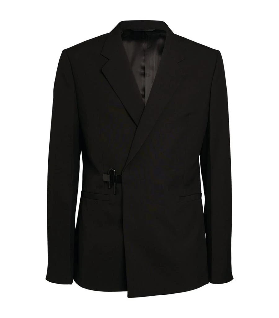 商品Givenchy|Wool Padlock-Detail Blazer,价格¥25757,第1张图片