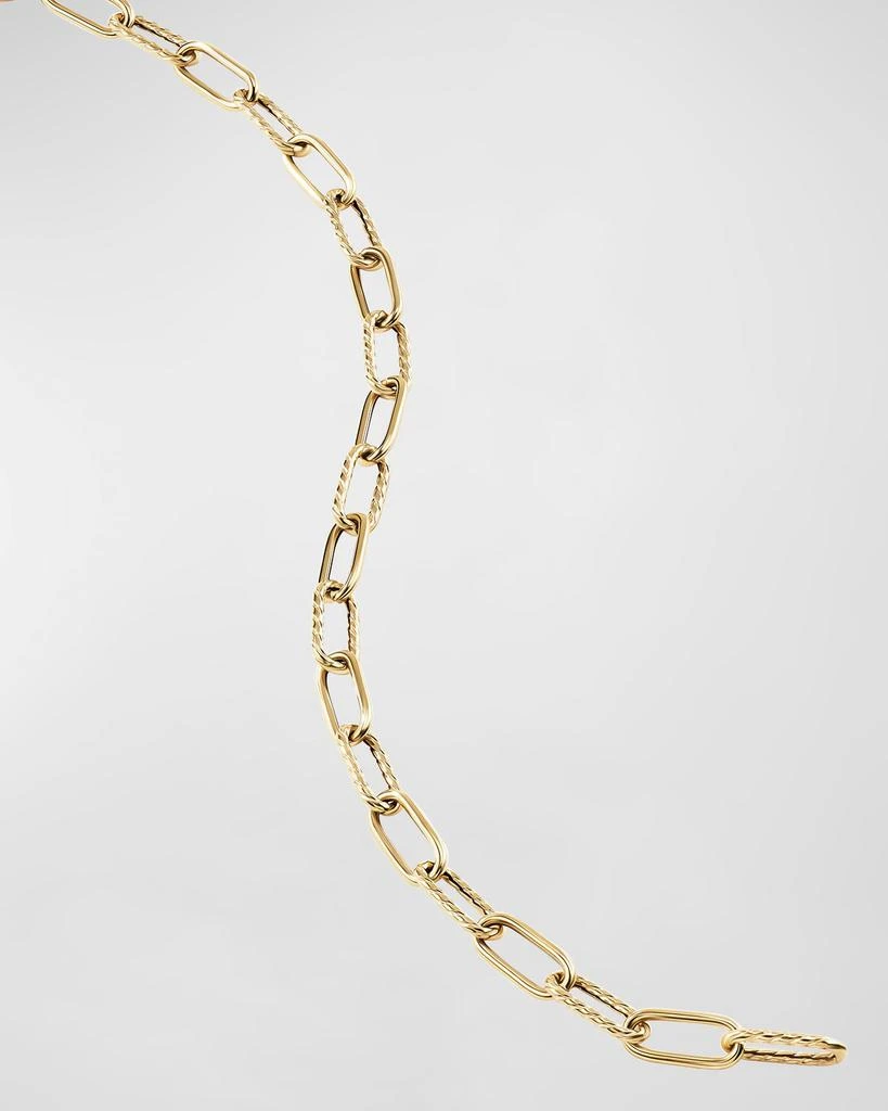 商品David Yurman|DY Madison Toggle Chain Bracelet in 18K Gold, 4mm, Size S,价格¥8550,第3张图片详细描述