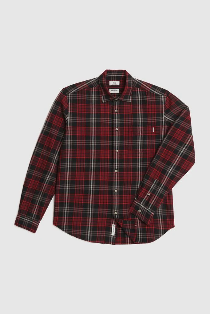 Traditional Madras Cotton Flannel Shirt 商品