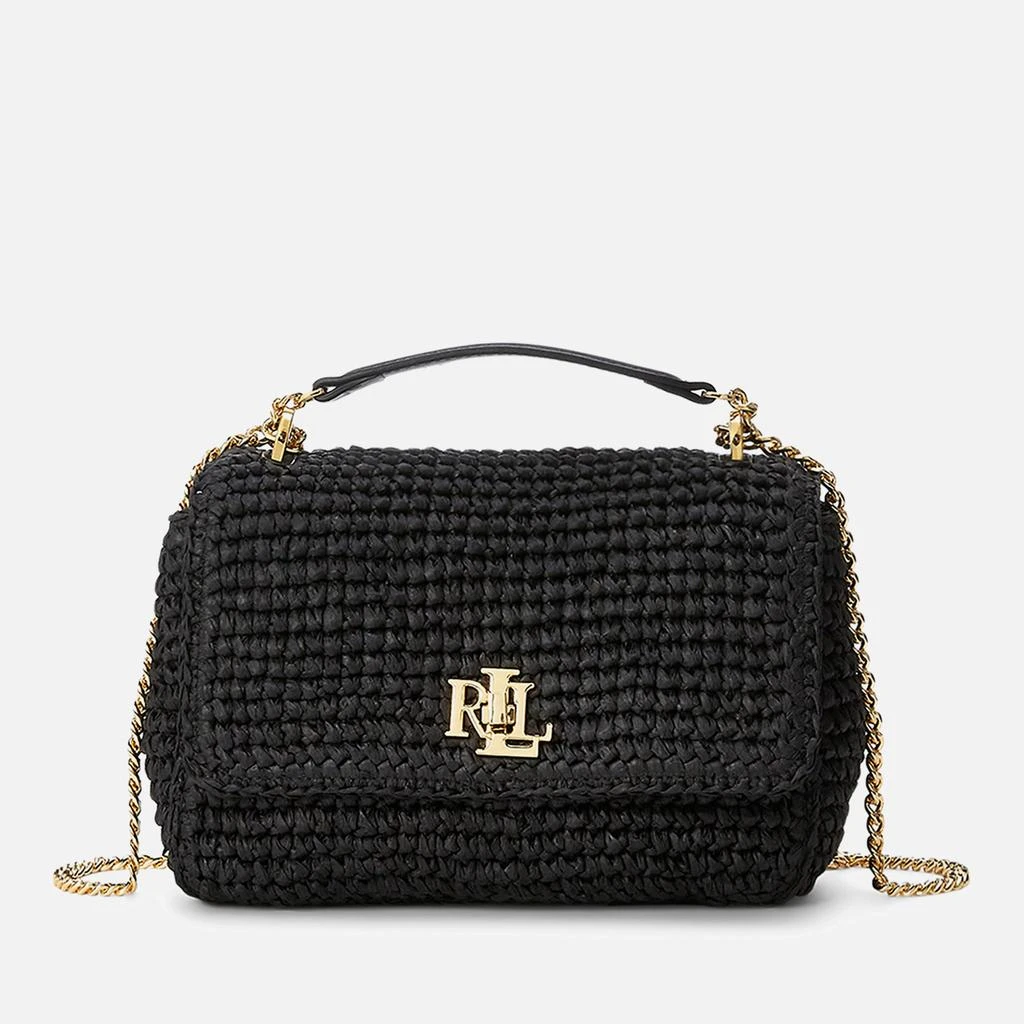 商品Ralph Lauren|Lauren Ralph Lauren Women's Sophee 22 Medium Shoulder Bag - Black,价格¥3309,第1张图片