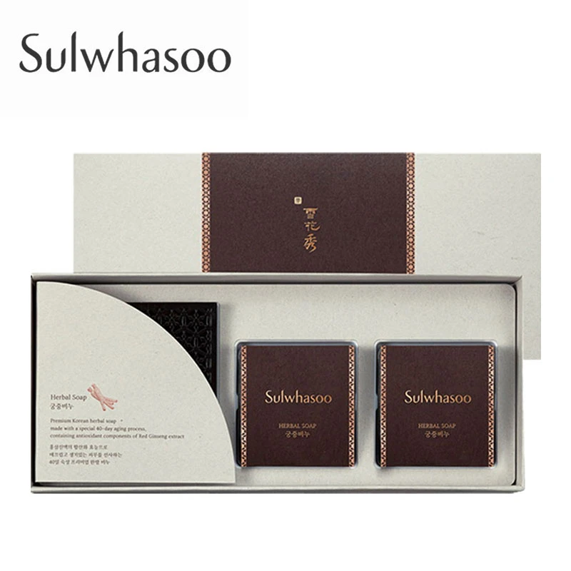 商品[国内直发] Sulwhasoo|雪花秀宫中蜜皂套装（原香） 温和深层清洁舒缓润肤,价格¥234,第1张图片