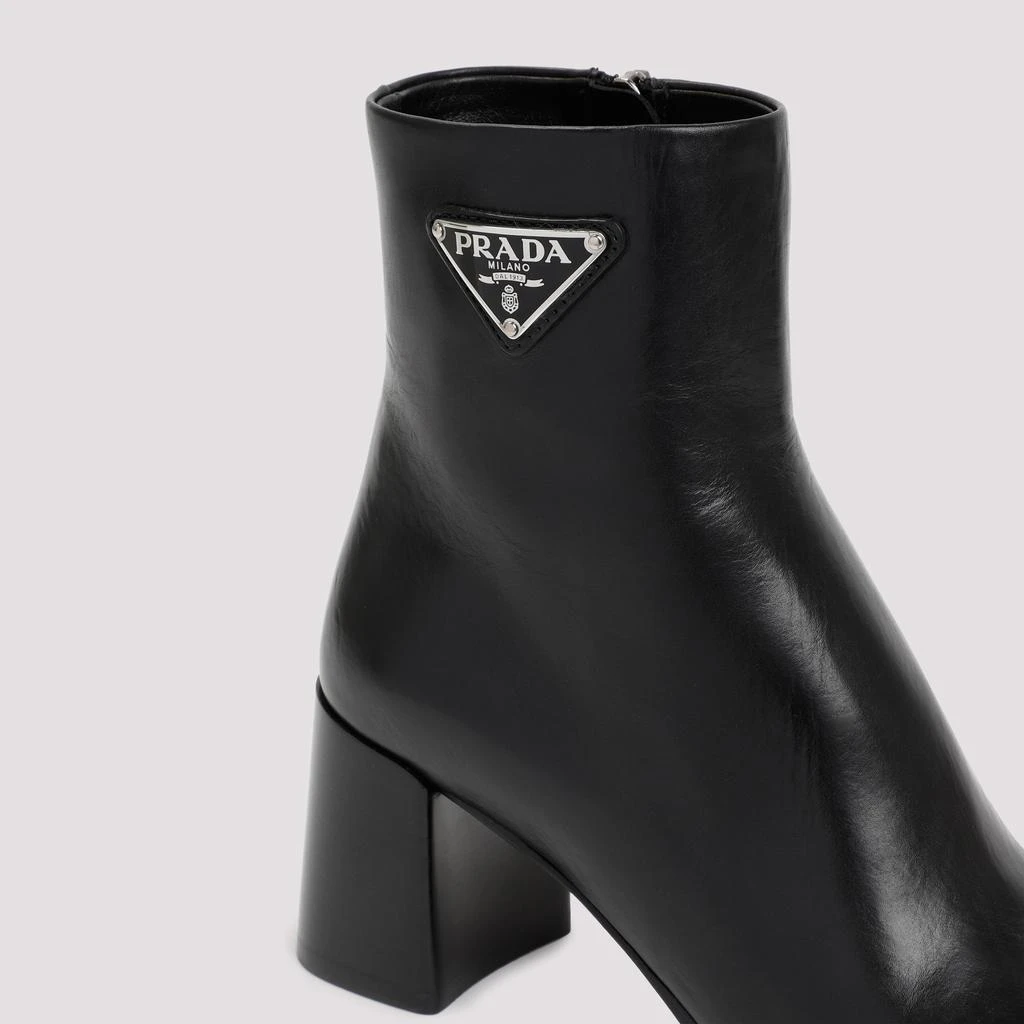 商品Prada|PRADA  LEATHER ANKLE BOOTS SHOES,价格¥7259,第4张图片详细描述